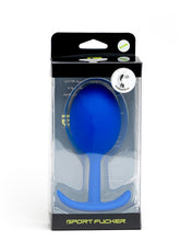 Sport Fucker Thunder Butt Plug Large Blue Butt Plugs